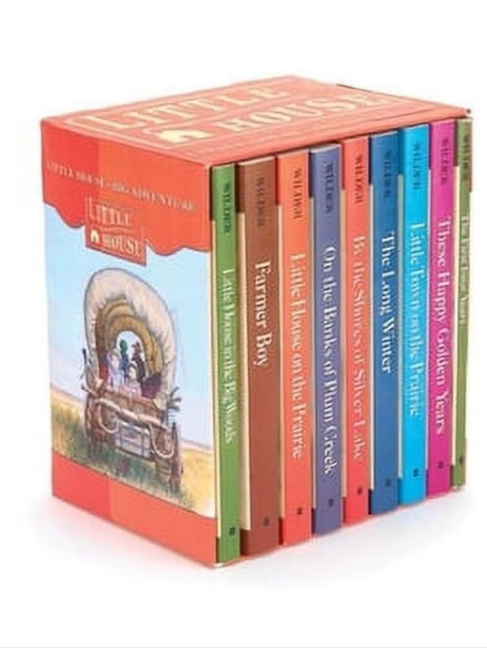 The Little House Set, by Laura Ingalls Wilder, Paperback Books